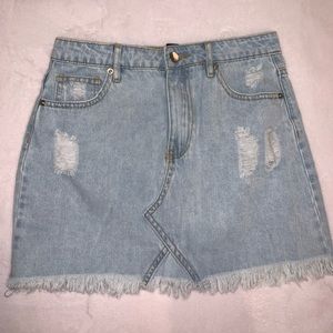 Forever 21 Denim mini skirt